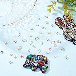 64 шт. 8 стиля светлый ab стиль k9 стеклянные стразы кабошоны&nbsp;RGLA-FG0001-09