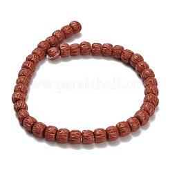 Резные бусины из синтетического коралла&nbsp;BSHE-H114-01E