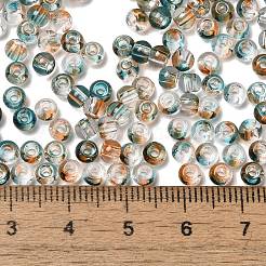 Прозрачные цвета стеклянные круглые бусины&nbsp;SEED-F006-05A-10