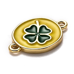 Соединители латунные эмалевые звенья&nbsp;KK-B028-19G