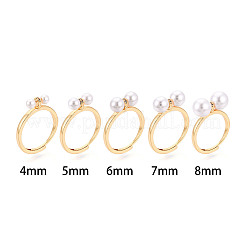 Латунные микрофибровые кубические цирконии чашки колец оправы&nbsp;LS-KK-T076-07G