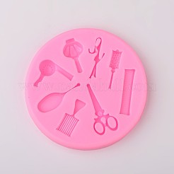 Инструменты для волос дизайн diy пищевой силиконовые Молды&nbsp;LS-AJEW-L054-10