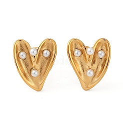 Серьги-гвоздики из нержавеющей стали 304&nbsp;EJEW-G423-29D-G