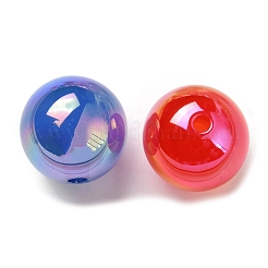 Непрозрачные переливающиеся акриловые бусины с УФ-покрытием&nbsp;SACR-A001-03