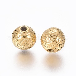 Бусины из нержавеющей стали 304&nbsp;LS-STAS-G204-48G