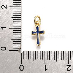 Латунь эмаль подвески&nbsp;KK-C106-04G-06