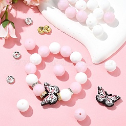 Набор силиконовых бусин&nbsp;SIL-YW0001-47