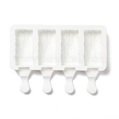 Пищевые силиконовые Молды для мороженого прямоугольной Молды «сделай сам»&nbsp;LS-DIY-D062-02B