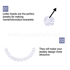 Прозрачные акриловые бусины&nbsp;TACR-TA0001-10B