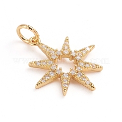 Латунные микро проложить кубического циркония подвески&nbsp;ZIRC-E164-29G