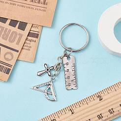 Брелок из сплава в тибетском стиле&nbsp;KEYC-JKC00705-01