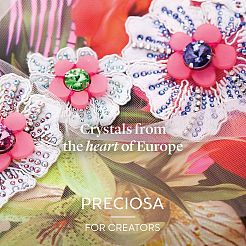 Preciosa® maxima кристалл круглые камни&nbsp;X-PRC-RASS39-70020