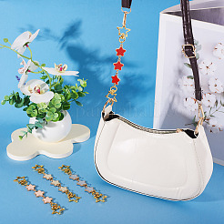 4 шт. сплав эмалированные цепи-удлинители для сумок&nbsp;HJEW-TAC0105