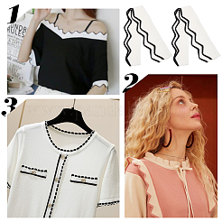 4 шт. 90% ледяного шелка и 10% эластичной резинки для манжет&nbsp;FIND-BC0004-46A