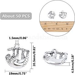 Сплавочные подвески тибетского стиля&nbsp;TIBEP-CA0001-03-RS