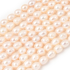 Нити из натурального культивированного пресноводного жемчуга&nbsp;PEAR-F020-04A-3A