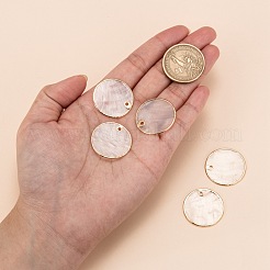 Подвески из натуральных ракушек Capiz&nbsp;SHEL-T012-07A