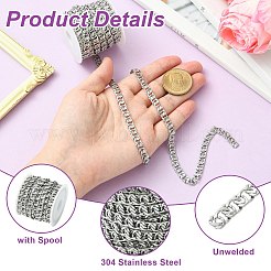 Цепи для ограждения из нержавеющей стали 304 длиной 2.5 м&nbsp;CHS-CJ0001-36