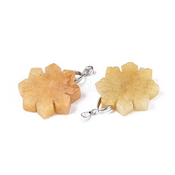 Натуральный топаз нефрита подвески&nbsp;G-T144-12B