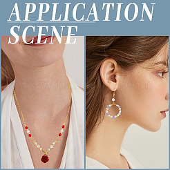 Латунные бусины&nbsp;KK-CN0003-32C