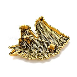 Броши-булавки из сплава со стразами&nbsp;LS-JEWB-I049-05AG