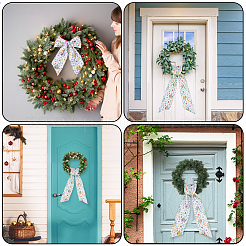 1 шт. полиэстеровый женский ремень с цветочным принтом&nbsp;AJEW-CP0009-89A