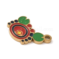 Подвески из нержавеющей стали 304 с эмалью&nbsp;LS-STAS-K312-05A-G