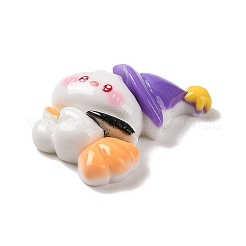 Кабошоны из непрозрачной смолы для Хэллоуина&nbsp;LS-CRES-R201-02E