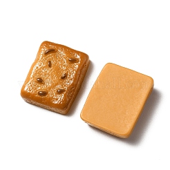 Кабошоны из непрозрачного печенья из смолы RESI-WH0035-41B