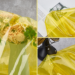 Прозрачная мягкая водонепроницаемая ткань тпу&nbsp;DIY-WH0308-254A-03