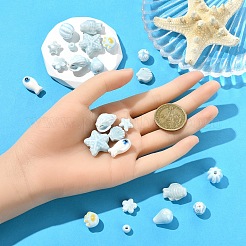 24 шт. 12 стиля синих цветовых мотивов фарфоровые бусины ручной работы&nbsp;PORC-YW0001-40