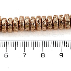 Гальванические бусины из натуральной лавы&nbsp;G-I360-A03-02