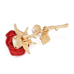 5 шт. 5 шт. эмалевых булавок в виде цветка розы&nbsp;JEWB-PH0001-28