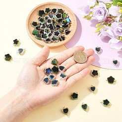 30 шт. стеклянные подвески-соединители с датчиками температуры&nbsp;PALLOY-YW00138-01