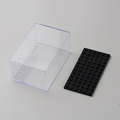 Прозрачные пластиковые витрины для минифигурок&nbsp;LS-ODIS-WH0070-08