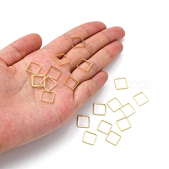 Квадрат латунь связывая кольца&nbsp;X-EC03010mm-G