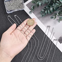 Наполовину готовые ожерелья из нержавеющей стали 304&nbsp;STAS-UN0038-66P