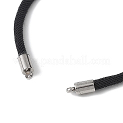 Изготовление браслета-слайдера из круглого нейлонового шнура&nbsp;AJEW-JB01461-02