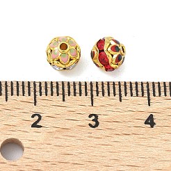 Бусины из сплава и страза&nbsp;KK-K415-02G