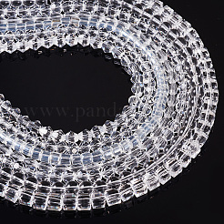 7 нить 7 вида прозрачных стеклянных бусин&nbsp;GLAA-TA0002-73