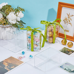 Прозрачные акриловые упаковочные коробки&nbsp;CON-WH0106-21
