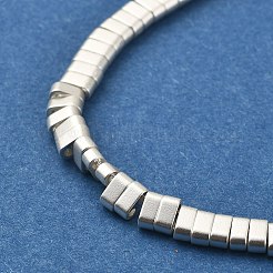 Гальванические немагнитная синтетический гематит бисер пряди&nbsp;X-G-E495-11B-03