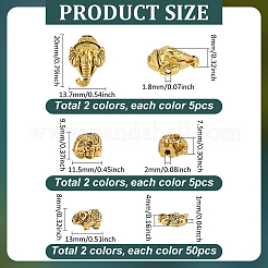 120 шт. бусины из сплава в тибетском стиле&nbsp;FIND-PH0023-74