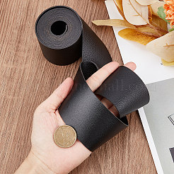 2 м плоский односторонний ремешок из искусственной кожи с рисунком личи&nbsp;LC-WH0010-02C-01