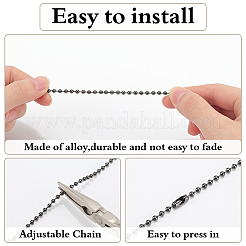 4 шт. удлинители цепи для деревянного потолочного вентилятора&nbsp;FIND-CP0002-66B