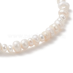 Браслеты из натуральных пресноводных жемчугов для женщин&nbsp;BJEW-JB13068