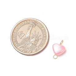 14 шт. 14 стиля имитация жемчуга акриловые подвески-сердечки&nbsp;PALLOY-JF03916