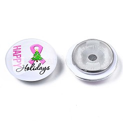 Пуговицы из стеклянной бумаги&nbsp;BUTT-N019-007-C04