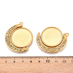 Вращающиеся подвески-кабошоны из не тускнеющей нержавеющей стали марки 304&nbsp;STAS-N114-01G