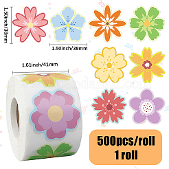 1 рулон самоклеящихся бумажных наклеек для герметизации&nbsp;DIY-SP0005-93